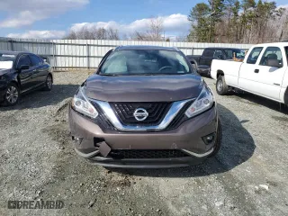 2015 Nissan Murano SL with VIN 5N1AZ2MG8FN234889, listed as a Copart auction lot 46158075 with 55,020 mi miles and Salvage Title. Bid and sale history available at carsss.com. Image 5.