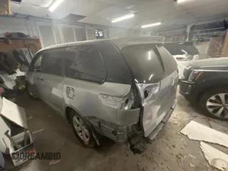 2015 Toyota Sienna L with VIN 5TDZK3DC5FS623224, listed as a Copart auction lot 54958485 with 82,419 mi miles and Salvage Title. Bid and sale history available at carsss.com. Image 3.