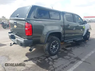 2018 Chevrolet Colorado 4WD ZR2 with VIN 1GCPTEE10J1133194, listed as a IAAI auction lot 41955603 with 1 mi miles. Bid and sale history available at carsss.com. Image 4.