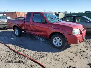 2001 Nissan Frontier XE with VIN 1N6DD26S01C360523, listed as a Copart auction lot 42606965 with 183,859 mi miles and Salvage title. Bid and sale history available at DreamBid. Image 4.