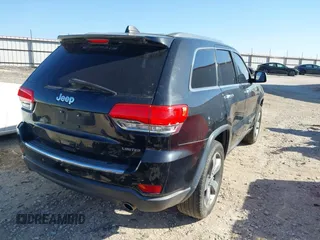 2015 Jeep Grand Cherokee Limited with VIN 1C4RJEBG5FC686376, listed as a IAAI auction lot 41705191 with 1 mi miles. Bid and sale history available at carsss.com. Image 4.