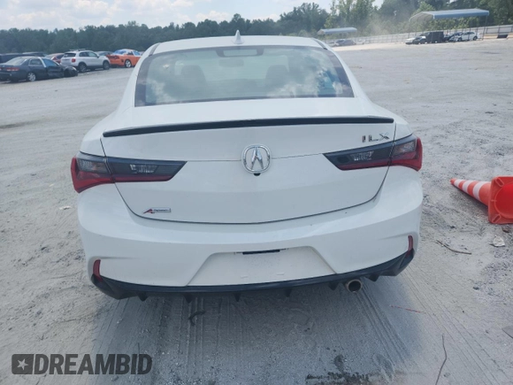2021 Acura ILX Premium with VIN 19UDE2F87MA006570, listed as a Copart auction lot 66021195 with 47,196 mi miles and Clean title. Bid and sale history available at DreamBid. Image 6.