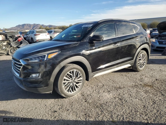 2019 Hyundai Tucson Night with VIN KM8J33AL2KU019307, listed as a Copart auction lot 82619544 with 74,701 mi miles and Salvage Title. Bid and sale history available at carsss.com. Image 1.
