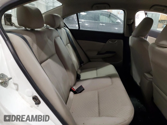 2014 Honda Civic Sedan LX with VIN 19XFB2F56EE010582, listed as a Copart auction lot 51628675 with 134,777 mi miles and Salvage Title. Bid and sale history available at carsss.com. Image 10.