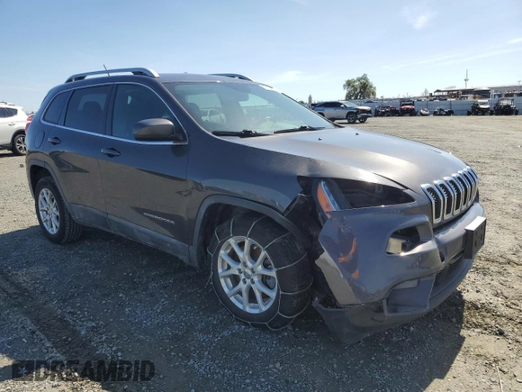 2014 Jeep Cherokee Latitude with VIN 1C4PJLCB2EW245753, listed as a Copart auction lot 49452985 with 106,240 mi miles and Salvage Title. Bid and sale history available at carsss.com. Image 4.