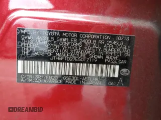 2014 Lexus IS 250 z VIN JTHBF1D27E5017119, wystawiony jako Copart lot #51083095 z przebiegiem 192 677 mil mil oraz Szkody całkowita. Historia ofert i sprzedaży dostępna na DreamBid. Obrazek 13.