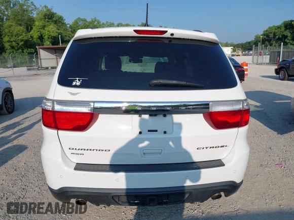 2013 Dodge Durango Citadel with VIN 1C4SDJET6DC652552, listed as a IAAI auction lot 42602746 with 163,602 mi miles and . Bid and sale history available at DreamBid. Image 16.