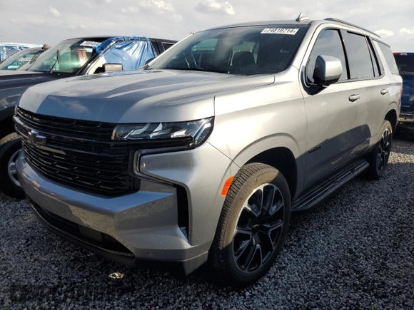 2023 Chevrolet Tahoe RST с VIN 1GNSCRKD7PR194334, выставлен на аукционе Copart как лот 74819714 с пробегом Не указан миль и На запчасти • Non repairable. История ставок и продаж доступна на DreamBid. Изображение 1.