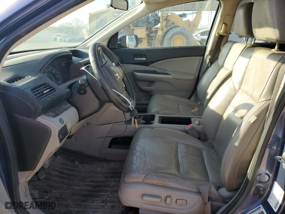 2014 Honda CR-V EX-L with VIN 2HKRM4H75EH614301, listed as a Copart auction lot 52448055 with 176,072 mi miles and Clean Title. Bid and sale history available at carsss.com. Image 7.