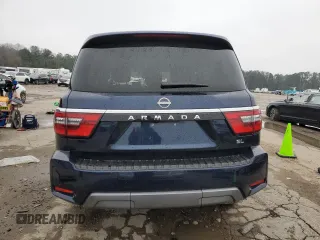 2023 Nissan Armada SL with VIN JN8AY2BC4P9184224, listed as a Copart auction lot 45684455 with 26,073 mi miles and Salvage Title. Bid and sale history available at carsss.com. Image 6.