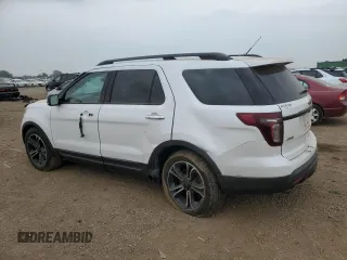 2014 Ford Explorer Sport with VIN 1FM5K8GT0EGB82176, listed as a Copart auction lot 60896715 with 129,576 mi miles and Salvage title. Bid and sale history available at DreamBid. Image 2.