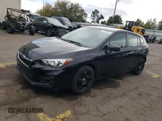 2018 Subaru Impreza with VIN 4S3GTAA60J3717402, listed as a Copart auction lot 74298004 with 50,392 mi miles and Salvage Title. Bid and sale history available at carsss.com. Image 1.
