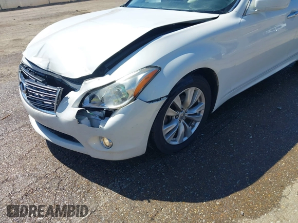 2011 Infiniti M with VIN JN1BY1AP8BM325061, listed as a IAAI auction lot 41765214 with 289,990 mi miles and . Bid and sale history available at DreamBid. Image 17.