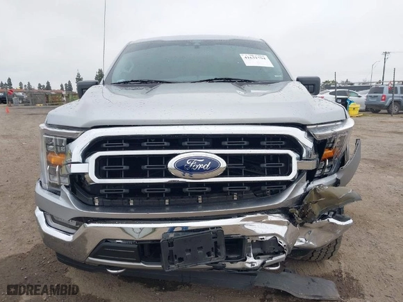 2021 Ford F-150 XL with VIN 1FTFW1E85MKD41725, listed as a IAAI auction lot 41631794 with 52,049 mi miles. Bid and sale history available at carsss.com. Image 12.