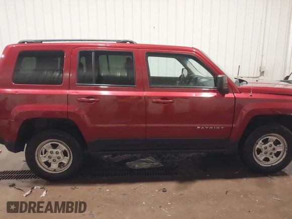 2016 Jeep Patriot Sport with VIN 1C4NJRBB0GD782440, listed as a IAAI auction lot 41311967 with 160,131 mi miles and . Bid and sale history available at carsss.com. Image 13.