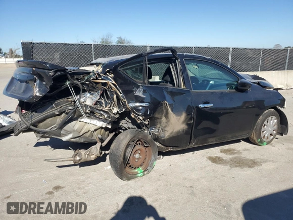 2018 Nissan Versa Sedan SV with VIN 3N1CN7AP7JL816746, listed as a Copart auction lot 88838065 with 105,879 mi miles and Salvage Title. Bid and sale history available at carsss.com. Image 3.