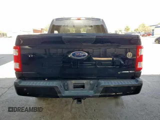 2021 Ford F-150 XL with VIN 1FTFW1E54MFC29139, listed as a Copart auction lot 58567465 with 54,551 mi miles and Salvage title. Bid and sale history available at DreamBid. Image 6.