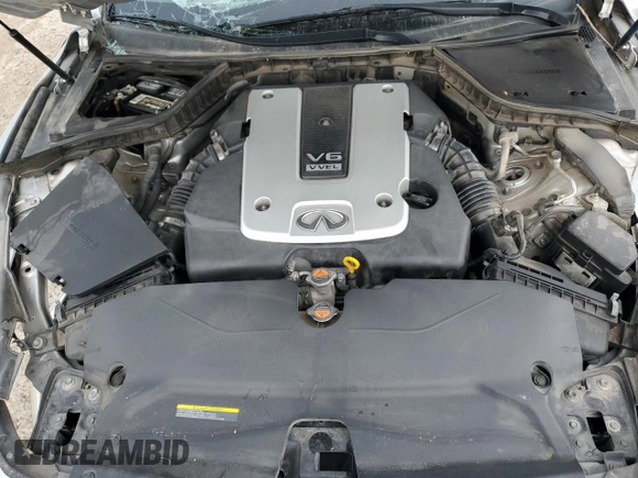 2014 Infiniti Q50 Premium with VIN JN1BV7AP9EM681650, listed as a Copart auction lot 62825004 with 136,959 mi miles and Salvage title. Bid and sale history available at DreamBid. Image 11.