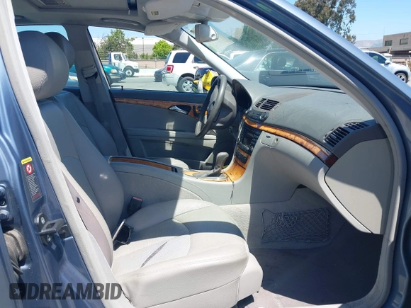 2006 Mercedes-Benz E 350 with VIN WDBUF56J96A829132, listed as a IAAI auction lot 42227770 with 147,363 mi miles and . Bid and sale history available at DreamBid. Image 5.