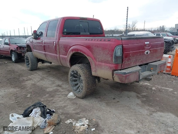 2015 Ford Super Duty F-250 SRW Lariat with VIN 1FT7W2BT9FEA86761, listed as a IAAI auction lot 41236134 with 262,925 mi miles. Bid and sale history available at carsss.com. Image 3.