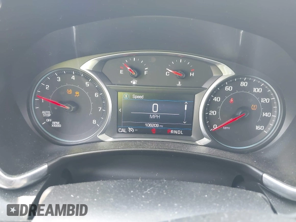 2019 Chevrolet Equinox LT with VIN 2GNAXUEV9K6169267, listed as a IAAI auction lot 42118122 with 106,209 mi miles and . Bid and sale history available at DreamBid. Image 7.