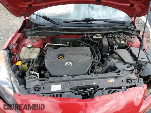 2011 Mazda 3 i Touring with VIN JM1BL1VG8B1477462, listed as a Copart auction lot 53268995 with 118,510 mi miles and Salvage Title. Bid and sale history available at DreamBid. Image 11.