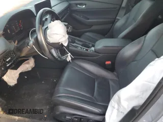 2023 Honda Accord Sport-L with VIN 1HGCY2F7XPA029517, listed as a Copart auction lot 63848945 with 51,195 mi miles and Salvage title. Bid and sale history available at DreamBid. Image 7.