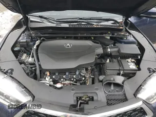 2020 Acura TLX w/Technology Pkg with VIN 19UUB2F49LA000919, listed as a Copart auction lot 83974594 with 25,502 mi miles and Salvage Title. Bid and sale history available at carsss.com. Image 11.