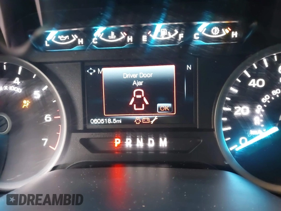 2019 Ford F-150 XL with VIN 1FTFX1E49KKE80117, listed as a IAAI auction lot 41279055 with 60,518 mi miles. Bid and sale history available at carsss.com. Image 7.