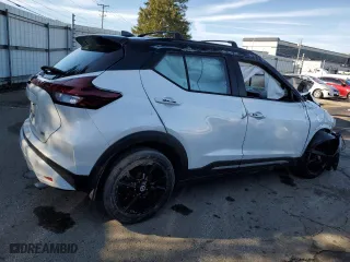 2021 Nissan Kicks SR with VIN 3N1CP5DV7ML499905, listed as a Copart auction lot 47287795 with 59,701 mi miles and Salvage Title. Bid and sale history available at carsss.com. Image 3.
