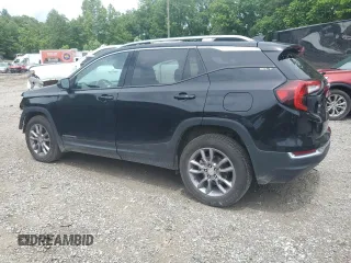 2022 GMC Terrain SLT with VIN 3GKALVEV1NL210134, listed as a Copart auction lot 59358745 with 66,658 mi miles and Salvage title. Bid and sale history available at DreamBid. Image 2.