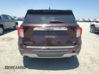 2020 Ford Explorer Limited z VIN 1FM5K8FW1LGA00705, wystawiony jako Copart lot #64450035 z przebiegiem 41 952 mil mil oraz Szkoda całkowita • Salvage title. Historia ofert i sprzedaży dostępna na DreamBid. Obrazek 6.