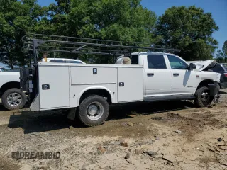 2024 Ram 2500 Laramie with VIN 3C6UR5FL6RG366874, listed as a Copart auction lot 55081125 with 18,460 mi miles and Salvage title. Bid and sale history available at DreamBid. Image 3.