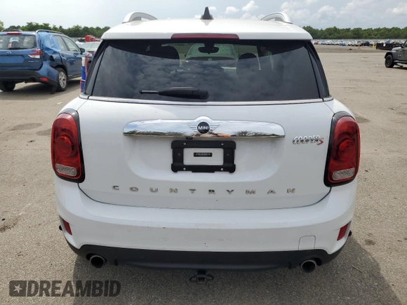 2019 MINI Countryman Cooper S with VIN WMZYT5C56K3G93448, listed as a Copart auction lot 63420534 with 21,440 mi miles and Salvage Title. Bid and sale history available at carsss.com. Image 6.