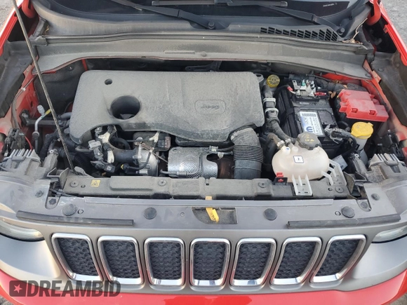 2019 Jeep Renegade Limited with VIN ZACNJAD14KPJ88057, listed as a Copart auction lot 80671894 with 44,609 mi miles and Salvage Title. Bid and sale history available at DreamBid. Image 12.