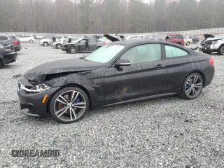 2017 BMW 4 Series 430i with VIN WBA4R7C55HK895635, listed as a Copart auction lot 82909364 with 73,788 mi miles and Salvage Title. Bid and sale history available at DreamBid. Image 1.
