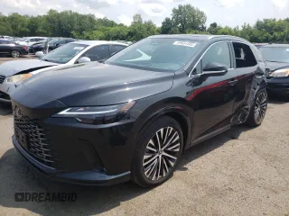 2024 Lexus RX 350h z VIN 2T2BBMCA3RC042028, wystawiony jako Copart lot #59934405 z przebiegiem 61 837 mil mil oraz Szkoda całkowita • Salvage title. Historia ofert i sprzedaży dostępna na DreamBid. Obrazek 1.