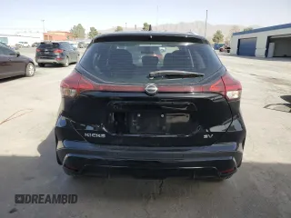2023 Nissan Kicks SV with VIN 3N1CP5CV5PL558682, listed as a Copart auction lot 48479315 with 21,903 mi miles and Salvage Title. Bid and sale history available at DreamBid. Image 6.
