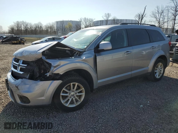 2017 Dodge Journey SXT with VIN 3C4PDDBG6HT528869, listed as a Copart auction lot 54006055 with 118,643 mi miles and Salvage title. Bid and sale history available at DreamBid. Image 1.