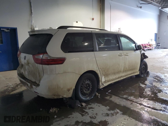 2018 Toyota Sienna LE с VIN 5TDJZ3DC0JS208295, выставлен на аукционе Copart как лот 41760005 с пробегом 91 334 миль миль и Списание • Salvage title. История ставок и продаж доступна на DreamBid. Изображение 3.