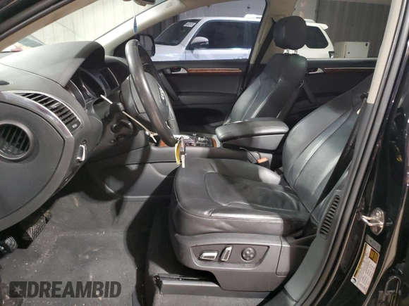 2014 Audi Q7 3.0T Premium Plus with VIN WA1LGAFE5ED015556, listed as a Copart auction lot 47432305 with 110,175 mi miles and Salvage Title. Bid and sale history available at carsss.com. Image 7.