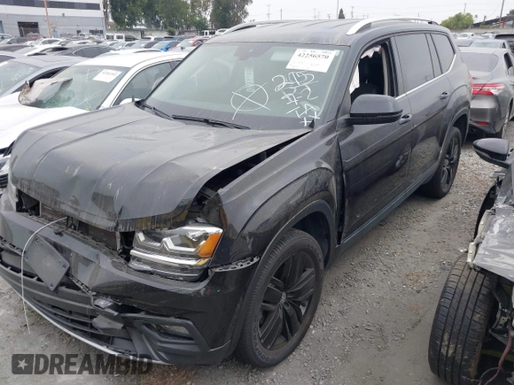 2018 Volkswagen Atlas SE with VIN 1V2DP2CA6JC600310, listed as a IAAI auction lot 42256570 with 29,912 mi miles and . Bid and sale history available at DreamBid. Image 2.