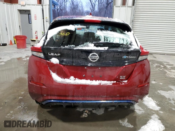 2021 Nissan LEAF SV Plus z VIN 1N4BZ1CV6MC554732, wystawiony jako Copart lot #86534494 z przebiegiem Nie podano mil oraz Szkoda całkowita • Salvage title. Historia ofert i sprzedaży dostępna na DreamBid. Obrazek 6.