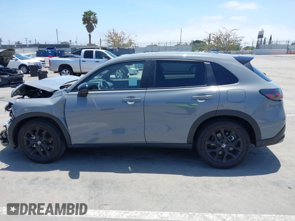 2024 Honda HR-V Sport with VIN 3CZRZ1H57RM751636, listed as a IAAI auction lot 42349287 with 8,346 mi miles and . Bid and sale history available at DreamBid. Image 15.