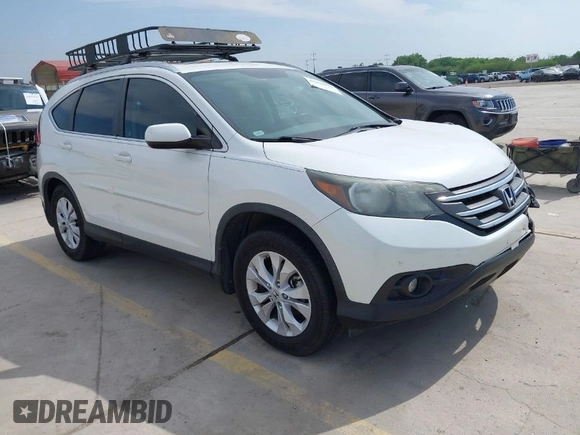 2012 Honda CR-V EX-L with VIN 5J6RM3H77CL047957, listed as a IAAI auction lot 41930875 with 188,439 mi miles. Bid and sale history available at carsss.com. Image 1.
