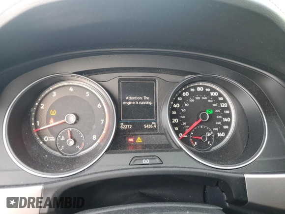 2018 Volkswagen Atlas SEL z VIN 1V2ER2CA4JC503864, wystawiony jako Copart lot #54832325 z przebiegiem 62 272 mil mil oraz Szkoda całkowita • Salvage title. Historia ofert i sprzedaży dostępna na DreamBid. Obrazek 9.