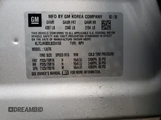 2020 Chevrolet Trax LS with VIN KL7CJNSBXLB324150, listed as a Copart auction lot 48344155 with 31,707 mi miles and Salvage Title. Bid and sale history available at carsss.com. Image 13.