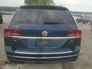 2018 Volkswagen Atlas SE with VIN 1V2PR2CA9JC535475, listed as a Copart auction lot 59427055 with 114,222 mi miles and Salvage title. Bid and sale history available at DreamBid. Image 6.