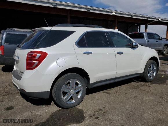 2016 Chevrolet Equinox LT with VIN 2GNFLFEK5G6166005, listed as a Copart auction lot 48256785 with 103,417 mi miles and Salvage Title. Bid and sale history available at carsss.com. Image 3.