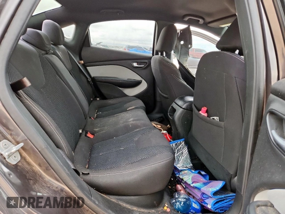 2015 Dodge Dart SXT with VIN 1C3CDFBB0FD253697, listed as a Copart auction lot 63331215 with 43,467 mi miles and Salvage title. Bid and sale history available at DreamBid. Image 10.
